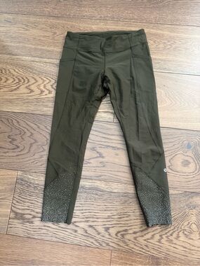 Lululemon Olive Green Leggings